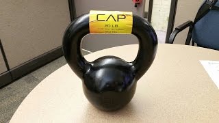 Cap 20# Kettlebell Barbell - Quality Check - Made In China