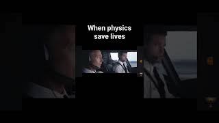 When physics save life's #aviation #airplane #shorts #physics