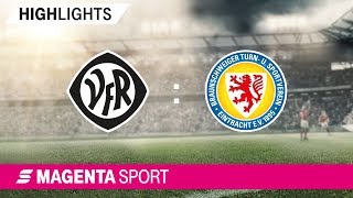 VfR Aalen - Eintracht Braunschweig | Spieltag 36, 18/19 | MAGENTA SPORT