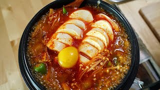 [순두부찌개] 칼칼한 국물이 정말 끝내주는 레시피 공개 정말 맛있습니다 !