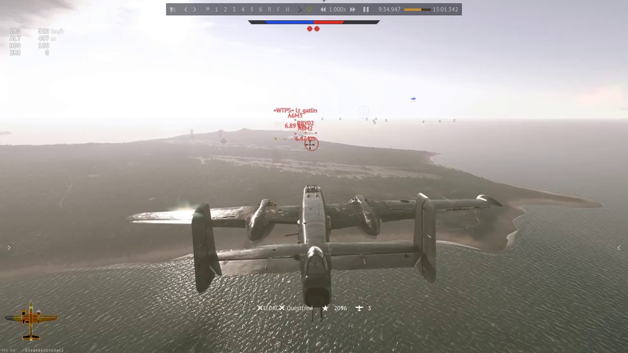 War Thunder RB PBJ-1J Saipan 7 Kills - YouTube