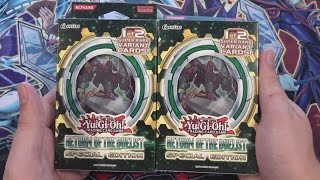 Yugioh Return of the Duelist Special Edition Opening - 2 Special Editions in One Video!