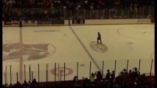 John Schiavo first professional SO goal for Macon Mayhem SPHL