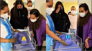 Sonam Kapoor Crying After Seeing Her Baby Boy First Time | Sonam Kapoor with Newborn Baby