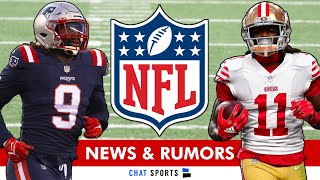 NFL News & Rumors: Matthew Judon TRADE? Latest On Brandon Aiyuk + Dalvin Cook Free Agency Update