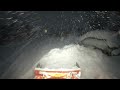 kubota bx plowing in white out conditions massive snow storm 2022 part 2