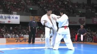 【新極真会】第29回全日本ウエイト制大会 男子重量級 準々決勝4 SHINKYOKUSHIN