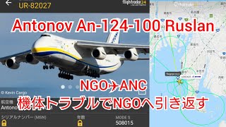 Antonov An-124-100 Ruslan　2020/11/20　セントレアに引き返す