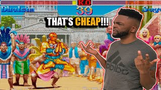 THIS DHALSIM IS CHEAP!!! : STREET FIGHTER 2 (FIGHTCADE)