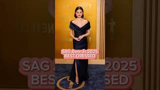 SAG Awards 2025 red carpet BEST DRESSED. #sagawards #bestdressed #shorts