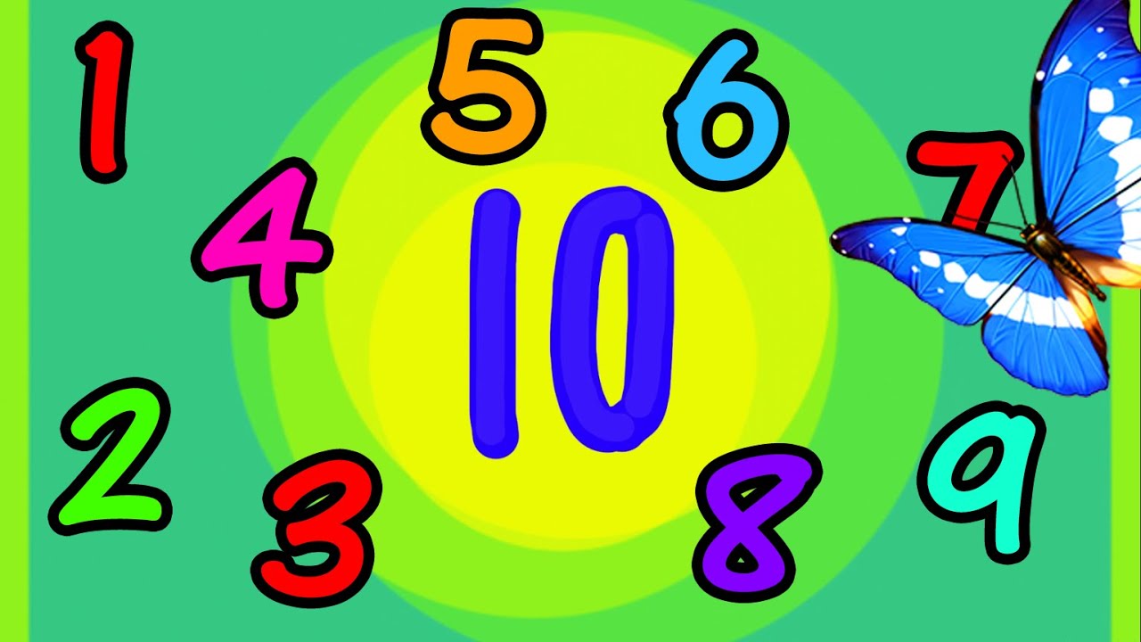 1️⃣2️⃣3️⃣ Counting 1-10 Song | Number Songs For Children And Kids I ...