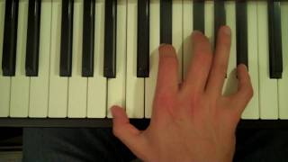 How To Play a B Major 7th Chord on Piano