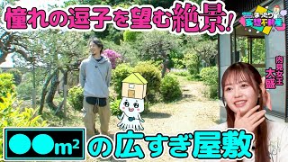 【ひろゆきvs憧れの逗子】広すぎ!なのに隠れ家!?絶景ハウスに感動【賃貸物件】