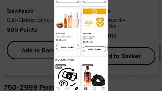 NEW Rewards at Sephora $100 for 2,500 points