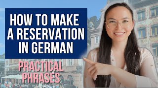 How to make a reservation (PRACTICAL TIPS!) | German for Beginners