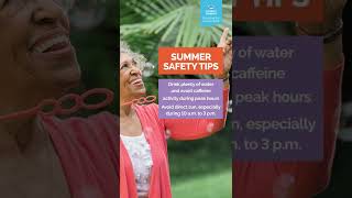 Prevent #summer heat exhaustion with these #safety tips #comfortkeepers  #nationalsafetymonth