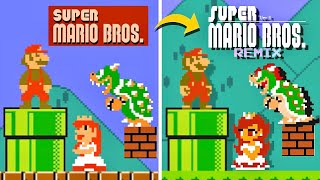 Super Mario Bros. REMIX - Fan-Game Playthrough