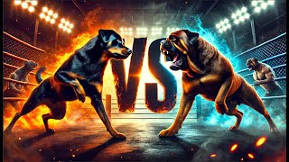 Rottweiler vs Boerboel The Ultimate Clash of Titans