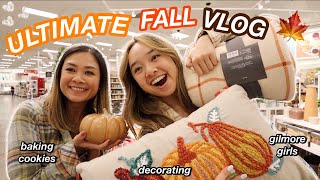 THE ULTIMATE FALL VLOG 2022 | decorating my room, baking cookies, & more! 🍁 *the vibes are great*