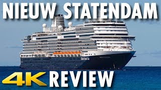 Nieuw Statendam Tour \u0026 Review ~ Holland America Line ~ Cruise Ship Review [4K Ultra HD]