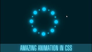 ASMR programing - Amazing animation in only HTML and CSS step by step -No Talking