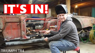 Triumph TR4 - Inner Sill Is In | Roundtail Restoration