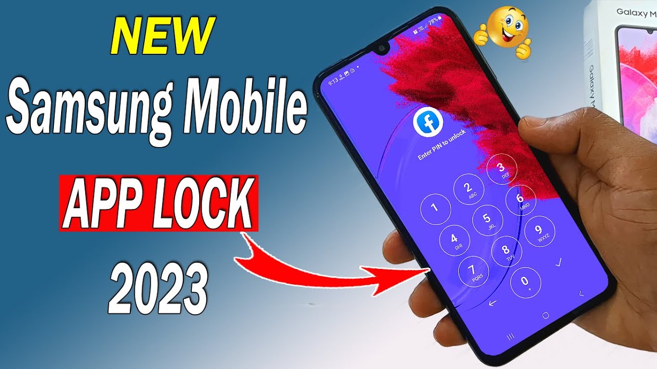 Samsung Mobile App Lock - Free And Secure | Samsung M34, F34, A34 App ...