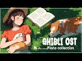 [ Studio Ghibli Piano ] 🗾2 hours of relaxing music from Ghibli Studio