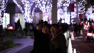 Tokyo glitters with holiday season displays