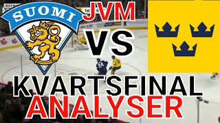 World Junior Ice Hockey Championships | FINLAND - SWEDEN | 2023 | ANALYSIS REACTIONS #jvm #hockey