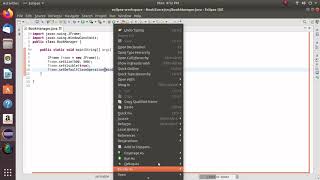 Java & J2EE: Tutorials 1 - Java Swing - Creating a JFrame in Swing