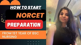 How to start NORCET preparation from Bsc nursing 1st year #aiimsnursingofficer #norcet2023