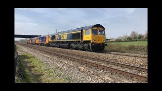 68034,88003+ GBRF convoy featuring 50s 13th and 15th April 2019