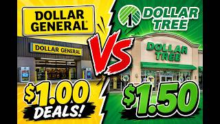 Dollar General vs Dollar Tree SAME Products for CHEAPER! $1 vs $1.50 Cleaning Deals #dollargeneral