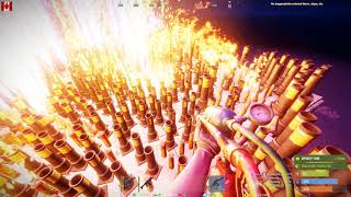 RUST...Canadian PVE....Can 1500 fireworks crash the game??