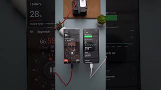Redmagic 8 Pro versus Realme GT3 charging test