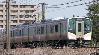 E129系A11+B26編成【4K】信越本線上り普通長岡行き440M