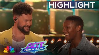 Calum Scott and Musa Motha collab to "You Are The Reason" | Finale | AGT: Fantasy League 2024