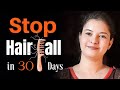 Hair Fall: Detailed Medicine Routine to Control HAIR LOSS in 30 days (Root Cure)