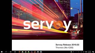 Servoy 201903 introduction