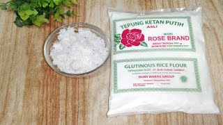 CUKUP CAMPURKAN KELAPA PARUT KE TEPUNG KETAN HASILNYA SANGAT MEMUASKAN BANGET!!