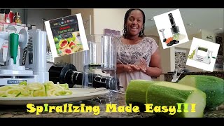 Chefman vs Vegetti Spiralizer and My Raw Snack Pick of the Week