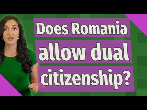 Is Romanian dual citizenship?