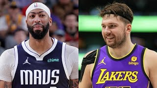 LAKERS TRADE ANTHONY DAVIS TO MAVS FOR LUKA DONCIC