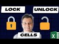 How to LOCK CELLS in Excel: Block Specific Range