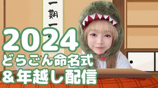 【大晦日年越しSP】続！どらごん命名式2024✨そして時代はへび年へ…！🐉🐍【みのりせんせー】