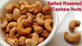 Salted Roasted Cashew Nuts (Easy) | OvalShelf