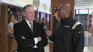 Saints GM Mickey Loomis on HC Dennis Allen | New Orleans Saints