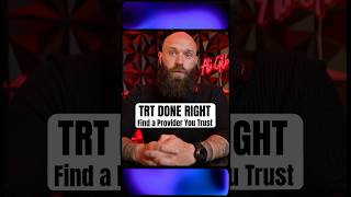 TRT Done Right - Find a Provider You Trust