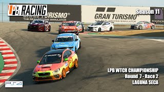 GTSPORT WTCR Championship | Round 7 Race 2 - LAGUNA SECA (LIVE COMMENTARY)